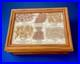VTG Navajo Medicine Chart Wooden Box Arletta Henderson Native American 8x6x4