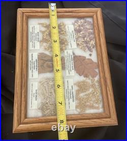 VTG Navajo Medicine Chart Wooden Box Arletta Henderson Native American 8x6x4