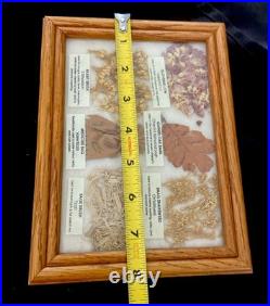 VTG Navajo Medicine Chart Wooden Box Arletta Henderson Native American 8x6x4