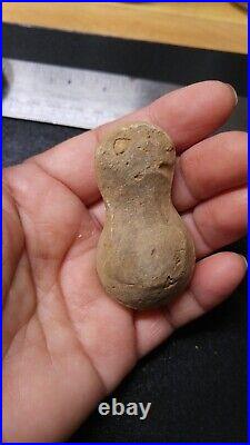 Very Nice Native American Indian Mother & Child Doll Stones