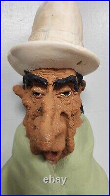 Vintage 1973 Universal Statuary Corp Native American Chief Indian #9 32 inches