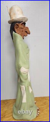 Vintage 1973 Universal Statuary Corp Native American Chief Indian #9 32 inches