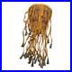 Vintage Apache Burden Basket with Tipped Leather Tassels