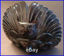 Vintage Black Stone Indian Head Piece 6 Inches Tall