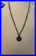 Vintage Dead Pawn Beaded Native American Necklace With Vintage Coin 22