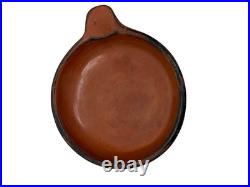 Vintage MARICOPA Redware Pottery ASHTRAY Native American Indian IDA REDBIRD