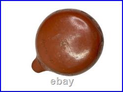 Vintage MARICOPA Redware Pottery ASHTRAY Native American Indian IDA REDBIRD