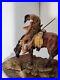 Vintage Matt Motsjcech Native American End of the Trail sculpture Horse/ Rider