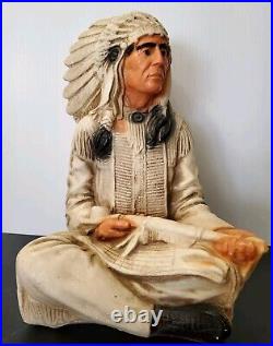 Vintage Native American Indian Chief