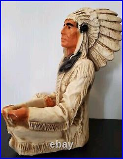 Vintage Native American Indian Chief