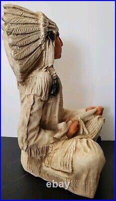 Vintage Native American Indian Chief