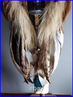 Vintage Native American Mask Spirit Stick R&G Cobain Reproduction