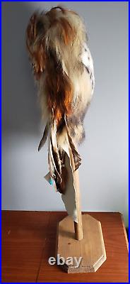 Vintage Native American Mask Spirit Stick R&G Cobain Reproduction