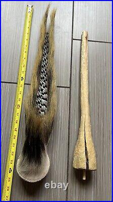 Vintage Native American, Plains Indian Roach Headdress 24 Long
