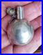 Vintage Native American Silver Tobacco Canteen with Gorgeous Stamped Design