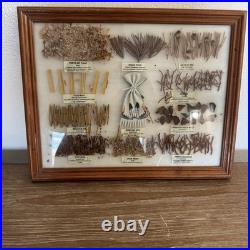 Vintage Navajo Medicine Chart Arletta Henderson Native American Indian 14x11