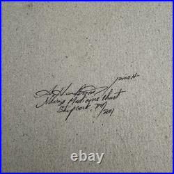 Vintage Navajo Medicine Chart Arletta Henderson Native American Indian 14x11