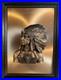 Vintage Real Copper Native American Silhouette 16.5 X 12.5