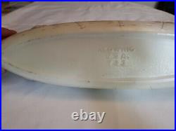 Vintage Red Wing Potteries #733 Birch Bark Canoe Rare