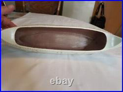 Vintage Red Wing Potteries #733 Birch Bark Canoe Rare