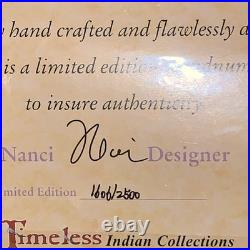 Vintage Timeless Collection Handcrafted NATIVE AMERICAN INDIAN 13 DOLL