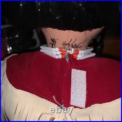 Vintage Timeless Collection Handcrafted NATIVE AMERICAN INDIAN 13 DOLL
