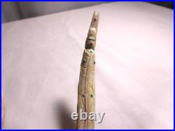 ZUNI Native American Pueblo Indian 3 Corn Maidens + Eagl Michael Laweka #040218b