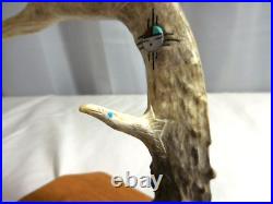 ZUNI Native American Pueblo Indian 3 Corn Maidens + Eagl Michael Laweka #040218b