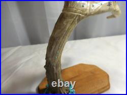 ZUNI Native American Pueblo Indian 3 Corn Maidens + Eagl Michael Laweka #040218b