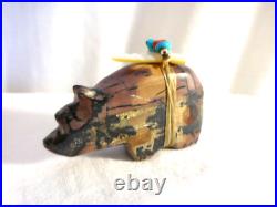 ZUNI Native American Pueblo Indian Bear With Arrow Evaline Boone #103020H ZUNI Native American Pueblo Indian Bear With Arrow Evaline Boone #103020H