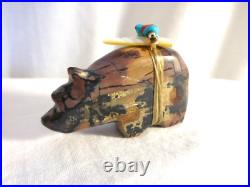 ZUNI Native American Pueblo Indian Bear With Arrow Evaline Boone #103020H