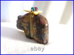 ZUNI Native American Pueblo Indian Bear With Arrow Evaline Boone #103020H