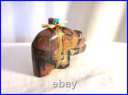 ZUNI Native American Pueblo Indian Bear With Arrow Evaline Boone #103020H