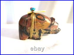 ZUNI Native American Pueblo Indian Bear With Arrow Evaline Boone #103020H