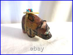 ZUNI Native American Pueblo Indian Bear With Arrow Evaline Boone #103020H