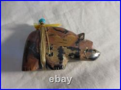 ZUNI Native American Pueblo Indian Bear With Arrow Evaline Boone #103020H