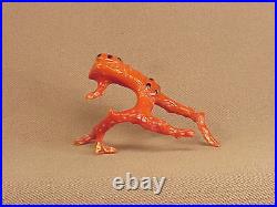 ZUNI Native American Pueblo Indian Elegant Coral LADYBUGS on Branch Maxx Laate