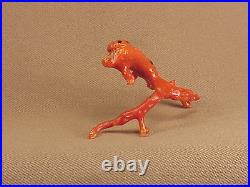 ZUNI Native American Pueblo Indian Elegant Coral LADYBUGS on Branch Maxx Laate