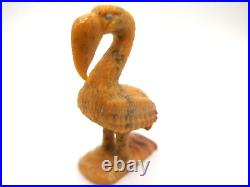 ZUNI Native American Pueblo Indian Elegant FLAMINGO Florentino Martinez 961MIN