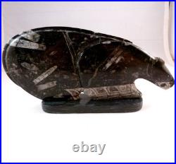 ZUNI Native American Pueblo Indian Large Mountain Lion Rosell Lunasee ros931131