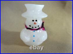 ZUNI Native American Pueblo Indian superb Snowman Eugene Bowekaty 042822B