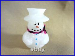 ZUNI Native American Pueblo Indian superb Snowman Eugene Bowekaty 042822B